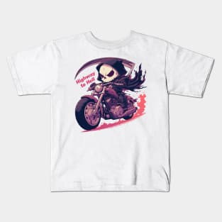 highway to hell Kids T-Shirt